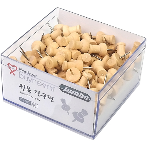 점보 원목장구핀 JWP