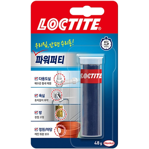록타이트 파워퍼티 접착제 48g