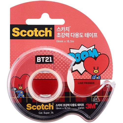 [단종] Super_TA 스카치 초강력 다용도 테이프 (타타/19mm X 16.5m)