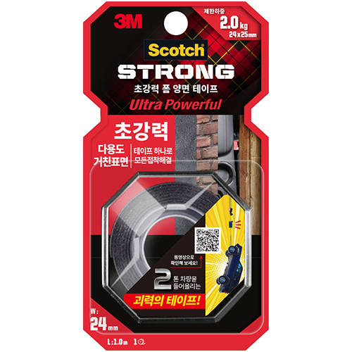 UPR210 스카치 초강력 다용도 폼 양면테이프 24mm X 1.0m
