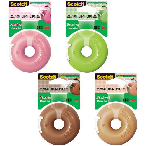 810DN 스카치 매직테이프 도넛 12mm X 10m