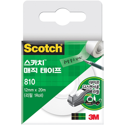 [단종] 810R 스카치 매직테이프 리필 12mm X 20m
