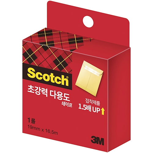 [단종] 198R 스카치 초강력 다용도 테이프 리필 19mm X 16.5m