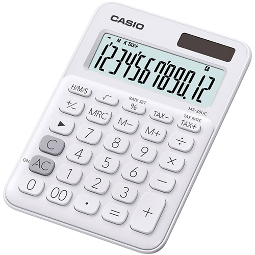 MS-20UC-WE 계산기 (화이트)