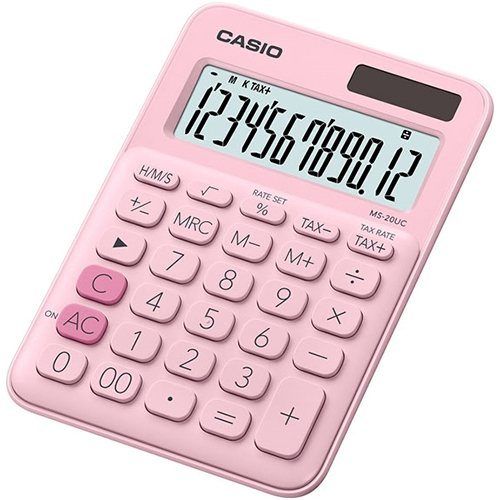 MS-20UC-PK 계산기 (핑크)
