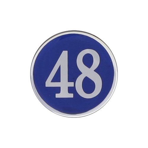 4841 에폭시번호판 파랑 (48mm)