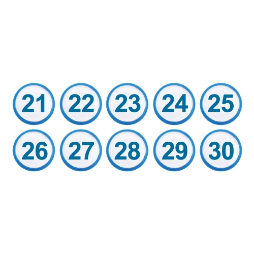 1312 아이넘버 파랑 21~30번 (35mm)