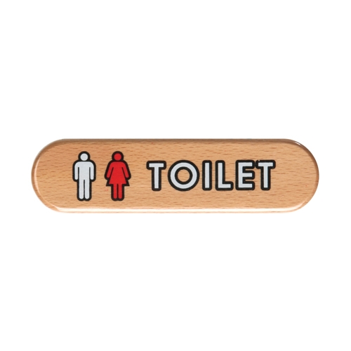 6306 TOILET 남녀 [우드] (120mm X 32mm)