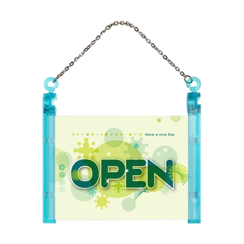 1220 OPEN/CLOSED 프레임형 (178mm X 127mm)