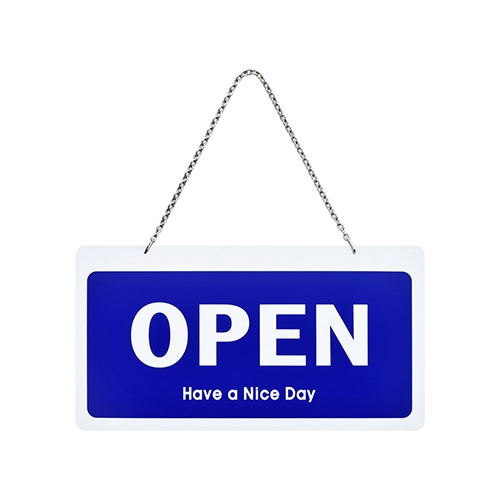 7801 OPEN/CLOSED [포멕스] (300mm X 160mm)