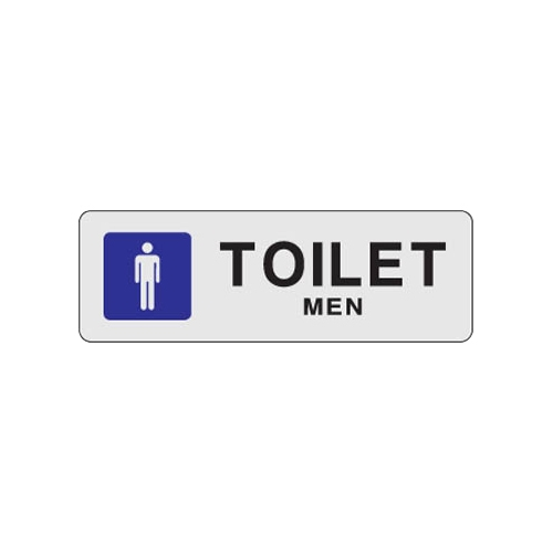 3203 TOILET/MEN [아크릴사인] (180mm X 60mm)