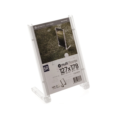 4716 멀티프레임 5R 세로(단면) / 투명 (127mm X 178mm)
