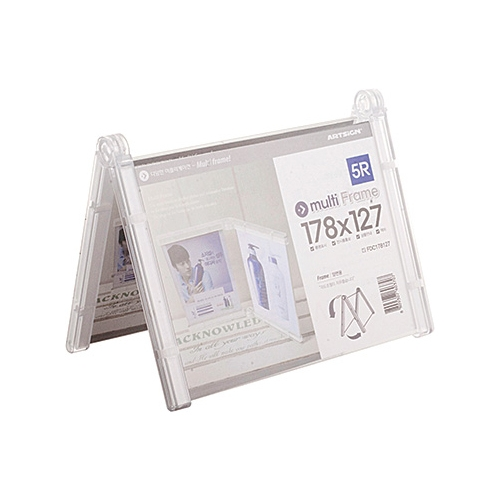 4687 멀티프레임 5R 가로(양면) / 투명 (178mm X 127mm)