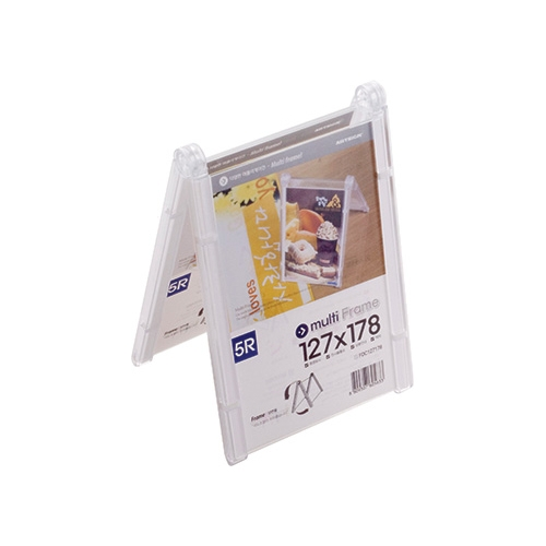 4685 멀티프레임 5R 세로(양면) / 투명 (127mm X 178mm)