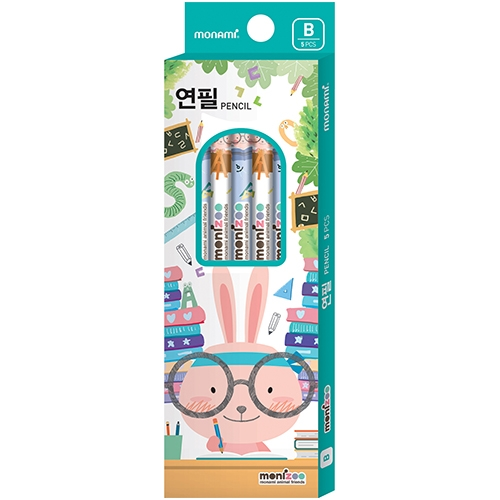 모니주 연필 (B/5자루) 남아용