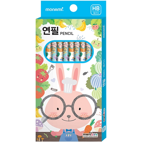[1+1상품] 모니주 연필 (HB/10자루) 남아용