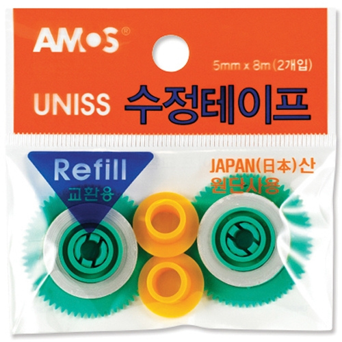 유니스 수정테이프 리필
