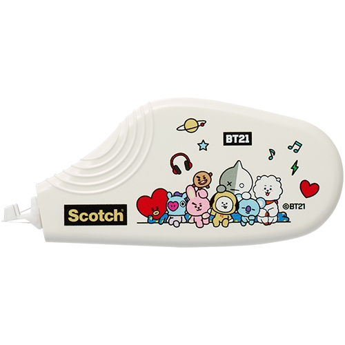 [단종] BT21 스카치 714 수정테이프 5mm X 6m