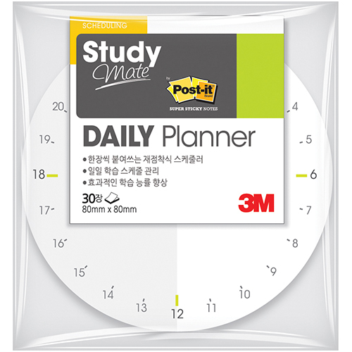 스터디메이트 데일리 플래너 서클 (80mm X 80mm)