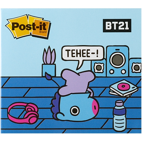 [단종] BT21_MA 포스트잇 강한점착용 커버노트 654+656+613 (망)