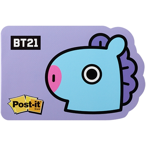 [단종] BT21_MA 포스트잇 강한점착용 모양노트 (망)