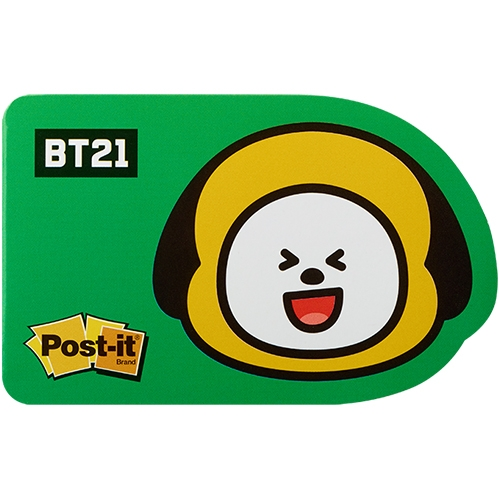 [단종] BT21_CH 포스트잇 강한점착용 모양노트 (치미)
