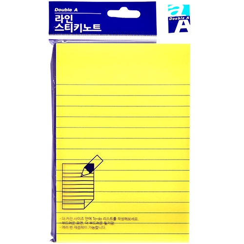 라인 스티키 노트 150mm X 101mm (100매)