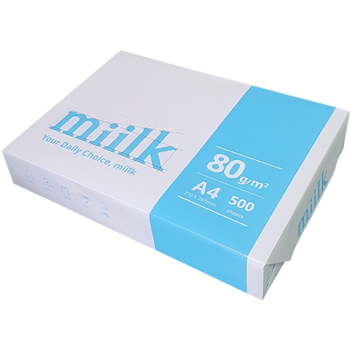 A4 밀크복사지 80g 1묶음 (500매)