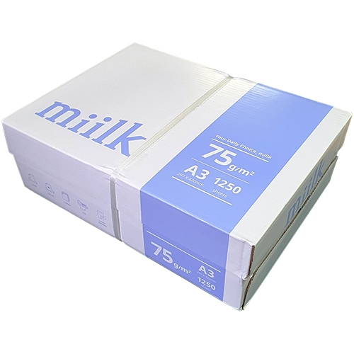 A3 밀크복사지 75g 1박스 (1250매)