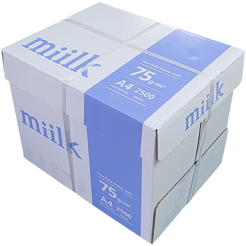 A4 밀크복사지 75g 1박스 (2500매)