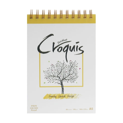 A5 아트스퀘어 크로키 (105g/80매) CY02
