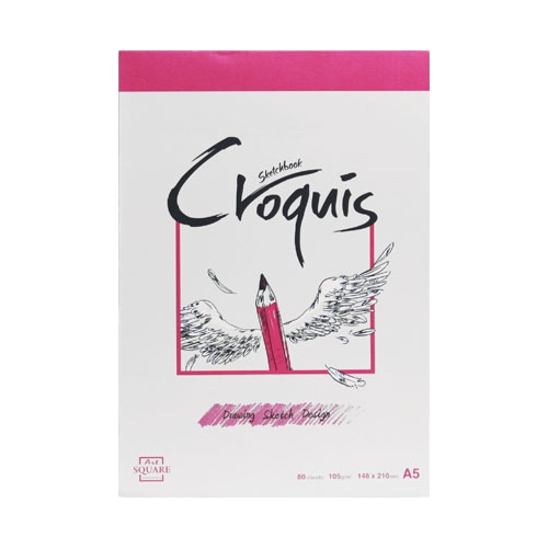 A5 아트스퀘어 크로키 (105g/80매) CV02