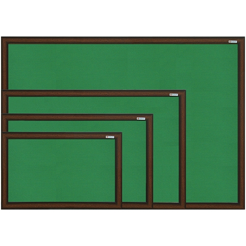300 X 500 하이그린 게시판 (우드프레임)