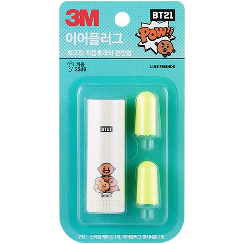 [단종] BT21 이어플러그 (슈키)
