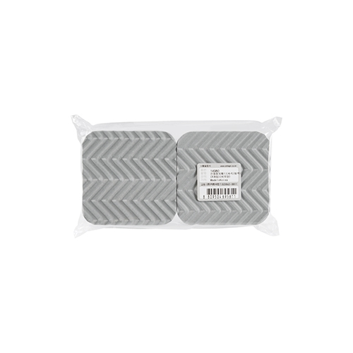 14980 진동방지패드 사각 75mm X 75mm (회색/4개입)