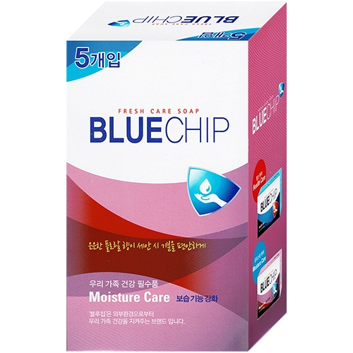 블루칩 모이스처 케어 비누 5입