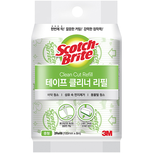 청소용 테이프 클리너 리필 (중형/2입)