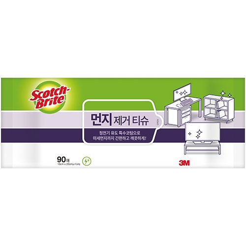 먼지제거티슈 90매