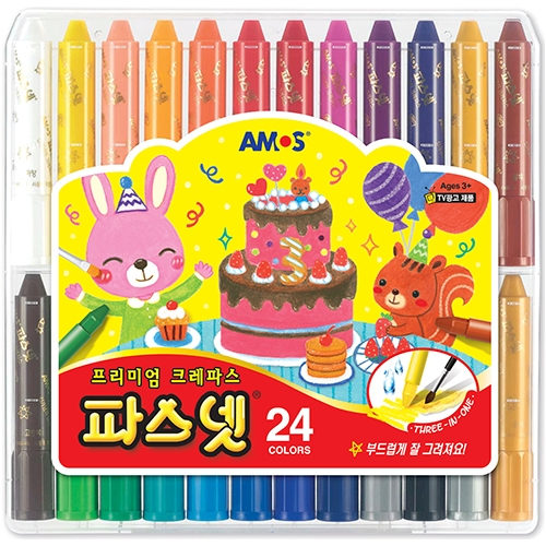 파스넷 24색