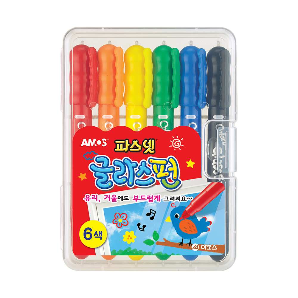 파스넷 글라스펀 6색