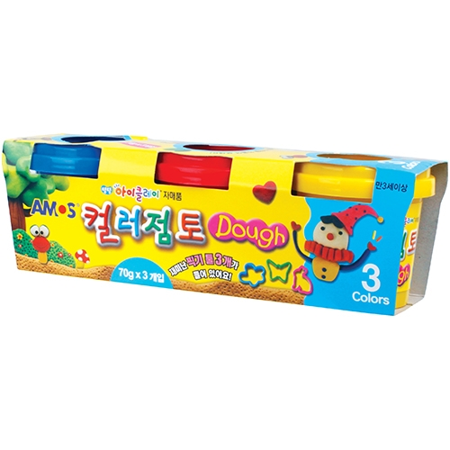 [단종] 3색 컬러점토