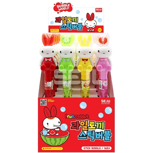 3000 과일토끼 스틱버블