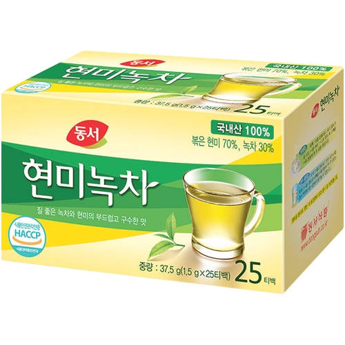 동서 현미녹차 25T