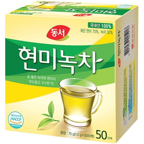 동서 현미녹차 50T