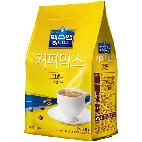 맥스웰하우스 마일드 커피믹스 자판기용 900g