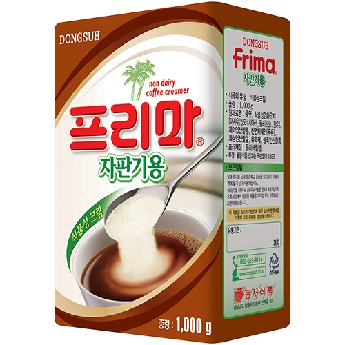 프리마(식물성크림) 자판기용 1kg