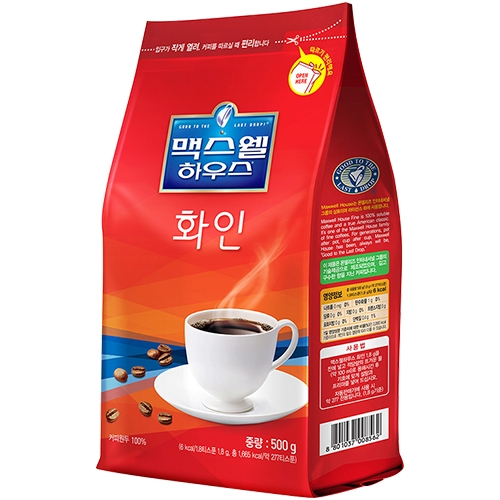 맥스웰하우스 화인 커피 500g (파우치)
