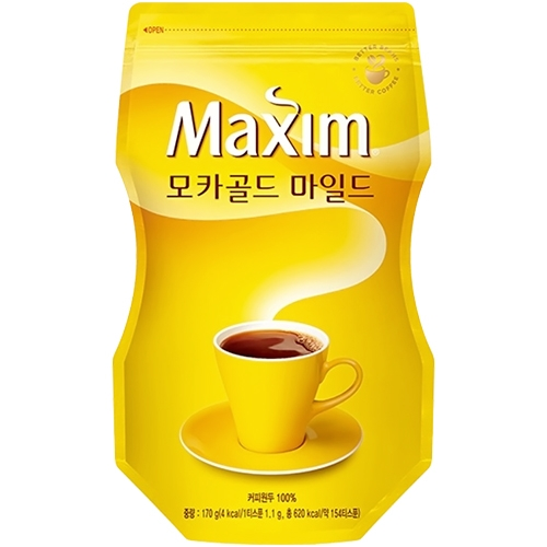 맥심 모카골드 마일드 커피 170g (파우치)