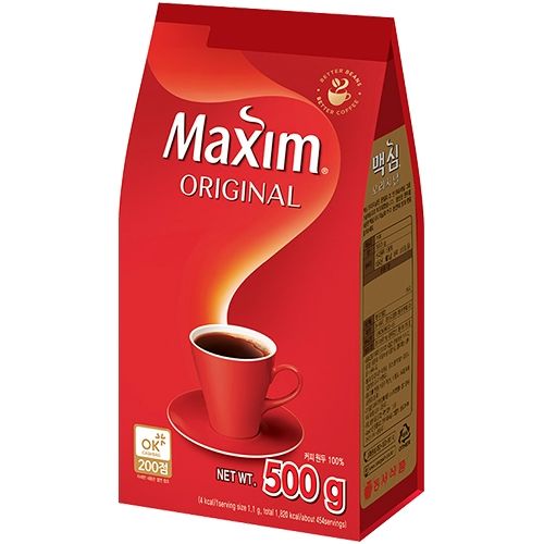 맥심 오리지날 커피 500g (파우치)