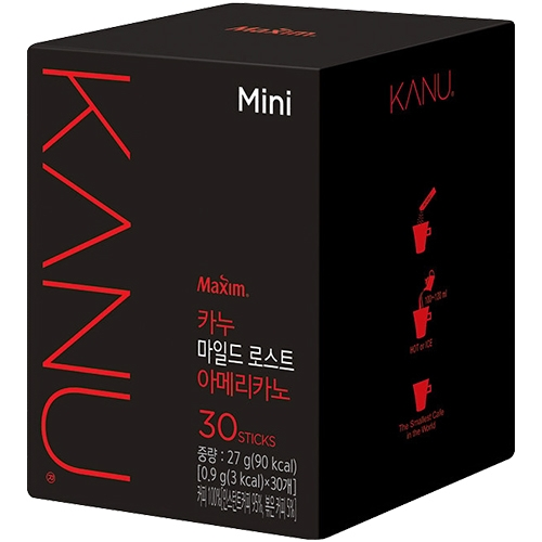맥심 카누 미니 마일드로스트 아메리카노 30T